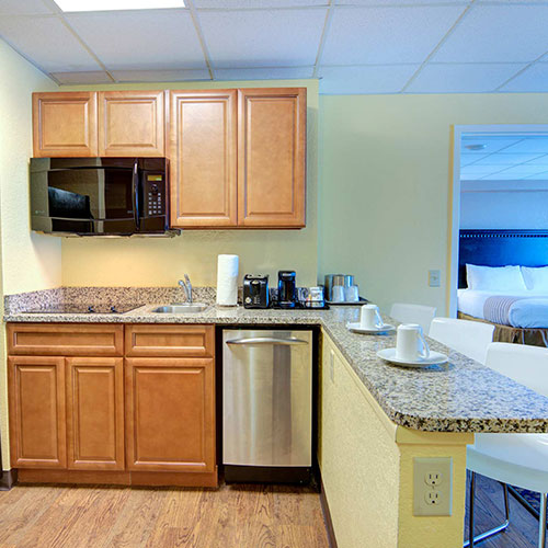 One-King Suite Kitchenette - Limited Number of Suites Available