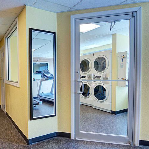 Guest Laundry Facilitis, Located Inside 24-Hour Fitness Center